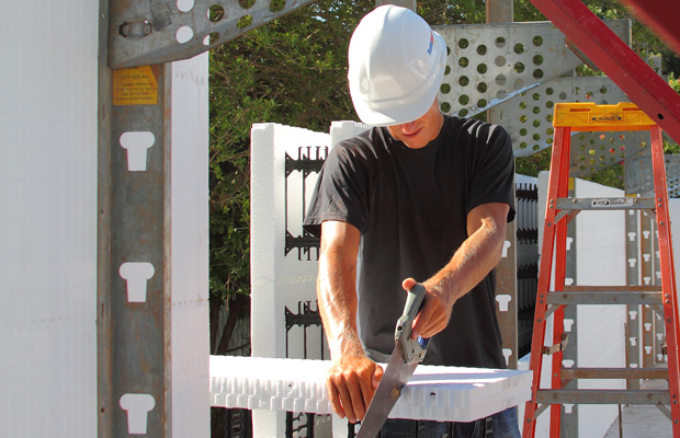 Insulated Concrete Forms Reduce Labor in and near Estero Florida